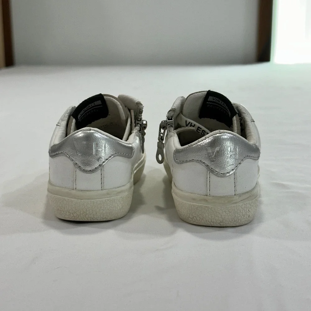 Vintage Havana Gita Kids Size‎ 8 White Multi Pink Glitter Star Zipper | Trendy